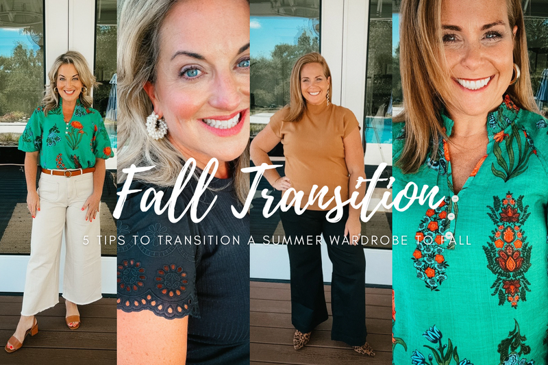 5 Tips to Transition a Wardrobe from Summer to Fall