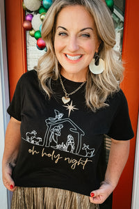 Oh Holy Night Graphic Tee