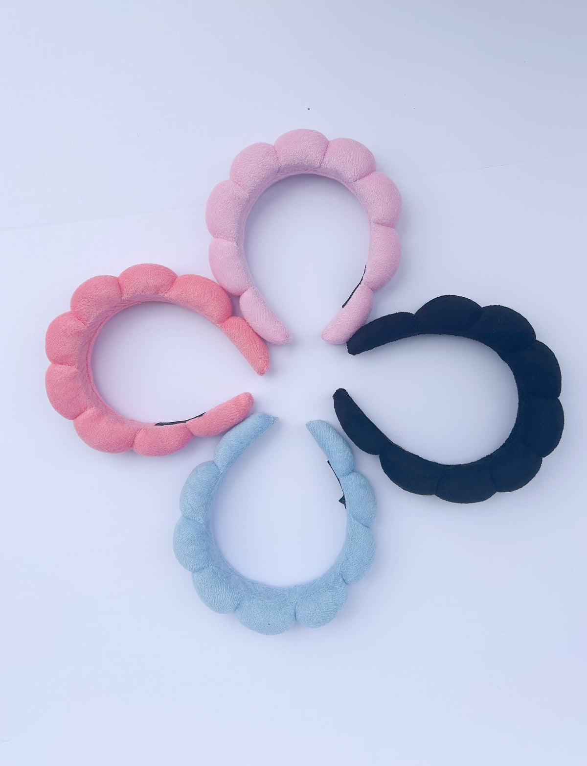 Spa Sponge French Terry Scalloped Headband