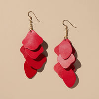 Red Florence Earrings