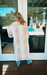 Aspen Boho Long Kimono