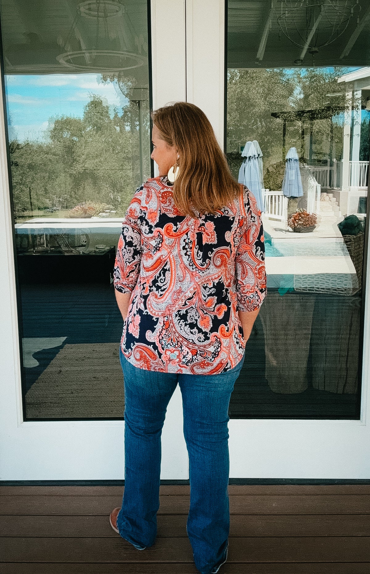 Celeste Paisley Boho Tunic