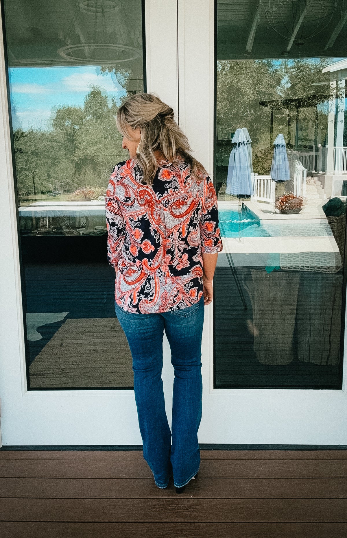 Celeste Paisley Boho Tunic