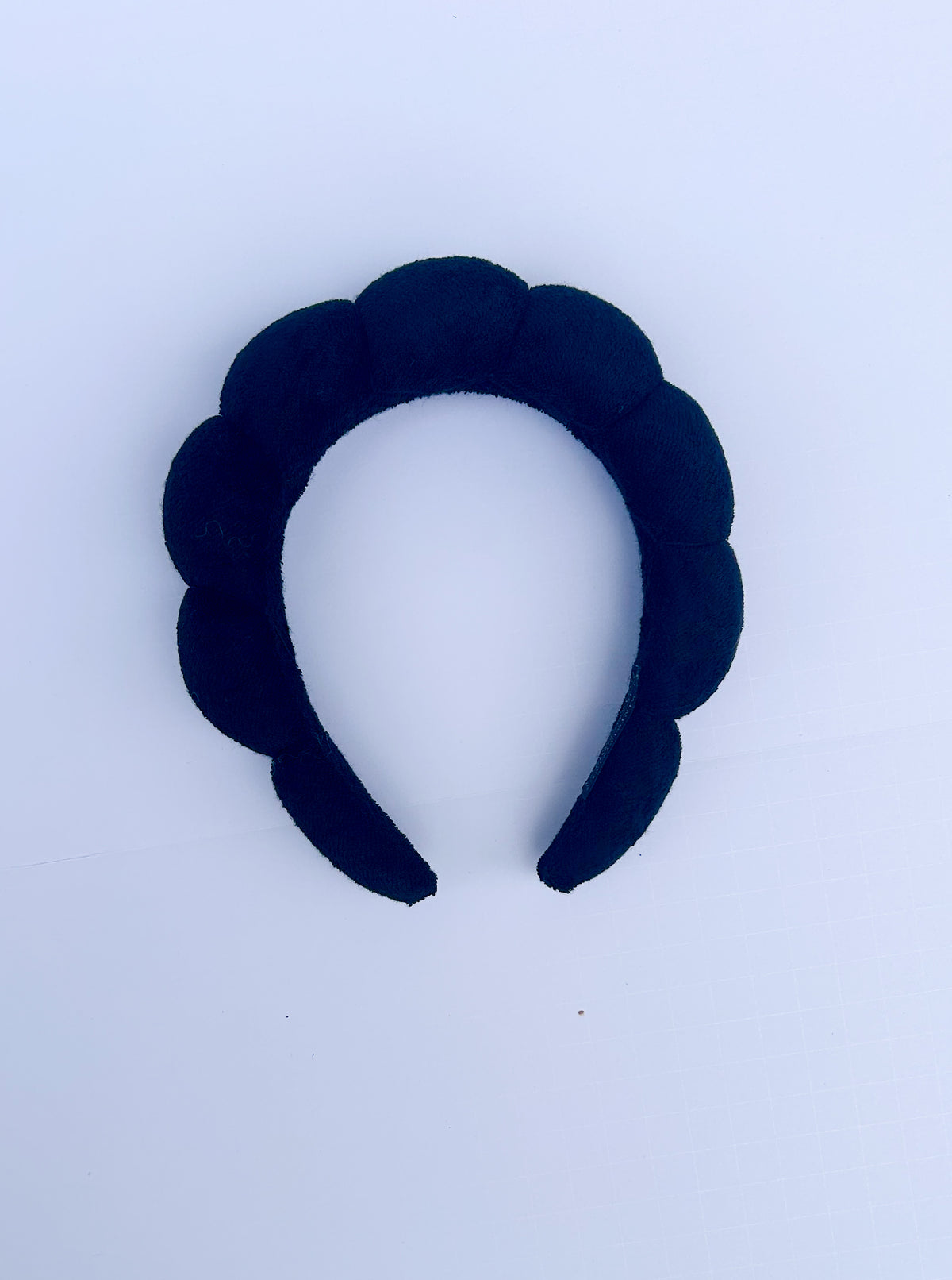 Spa Sponge French Terry Scalloped Headband