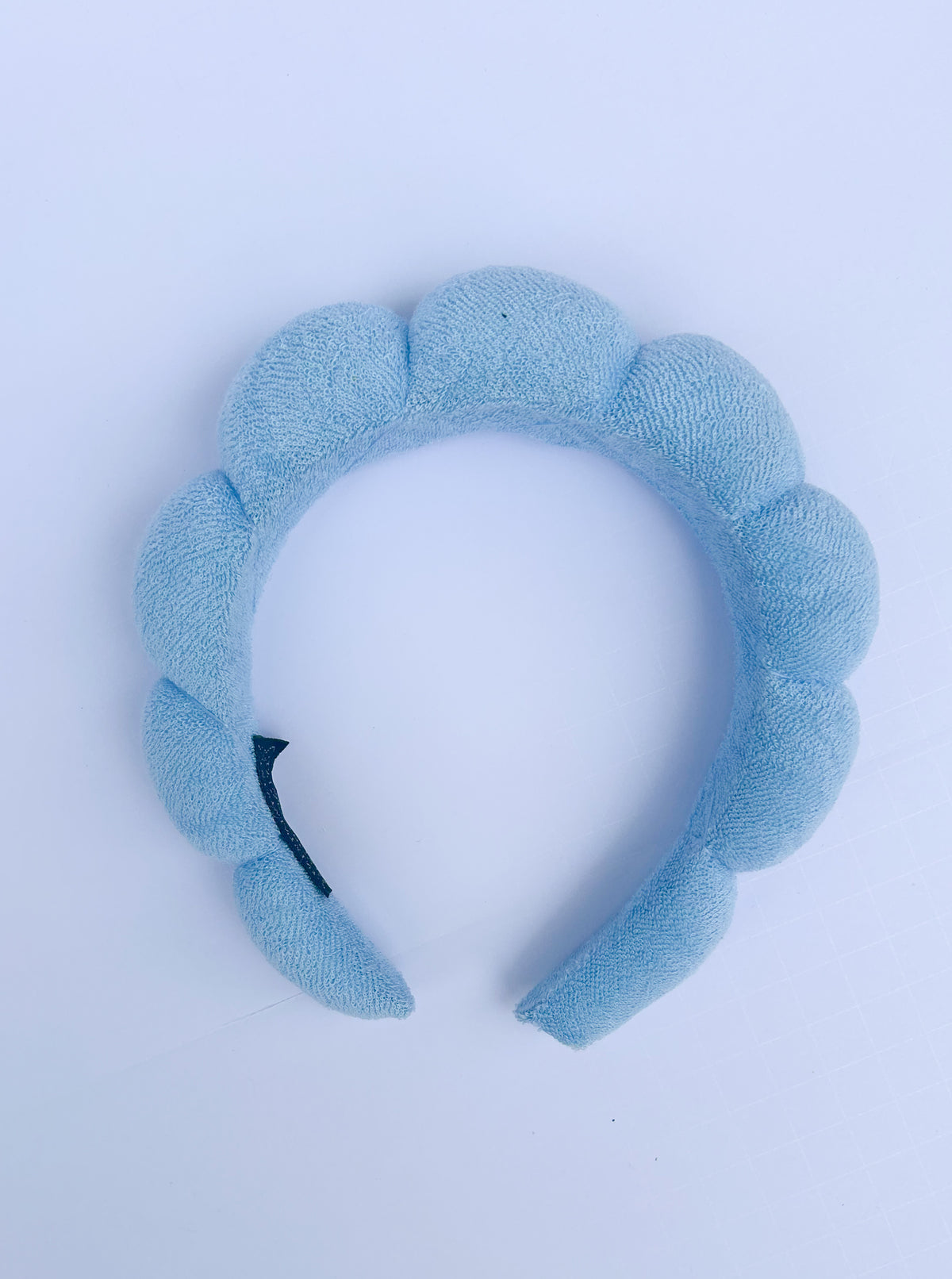 Spa Sponge French Terry Scalloped Headband