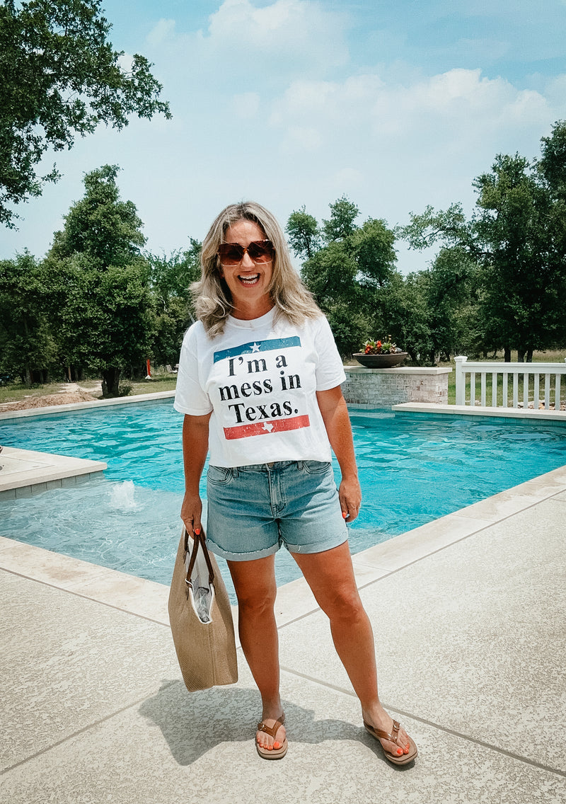 I'm a Mess in Texas Graphic Tee