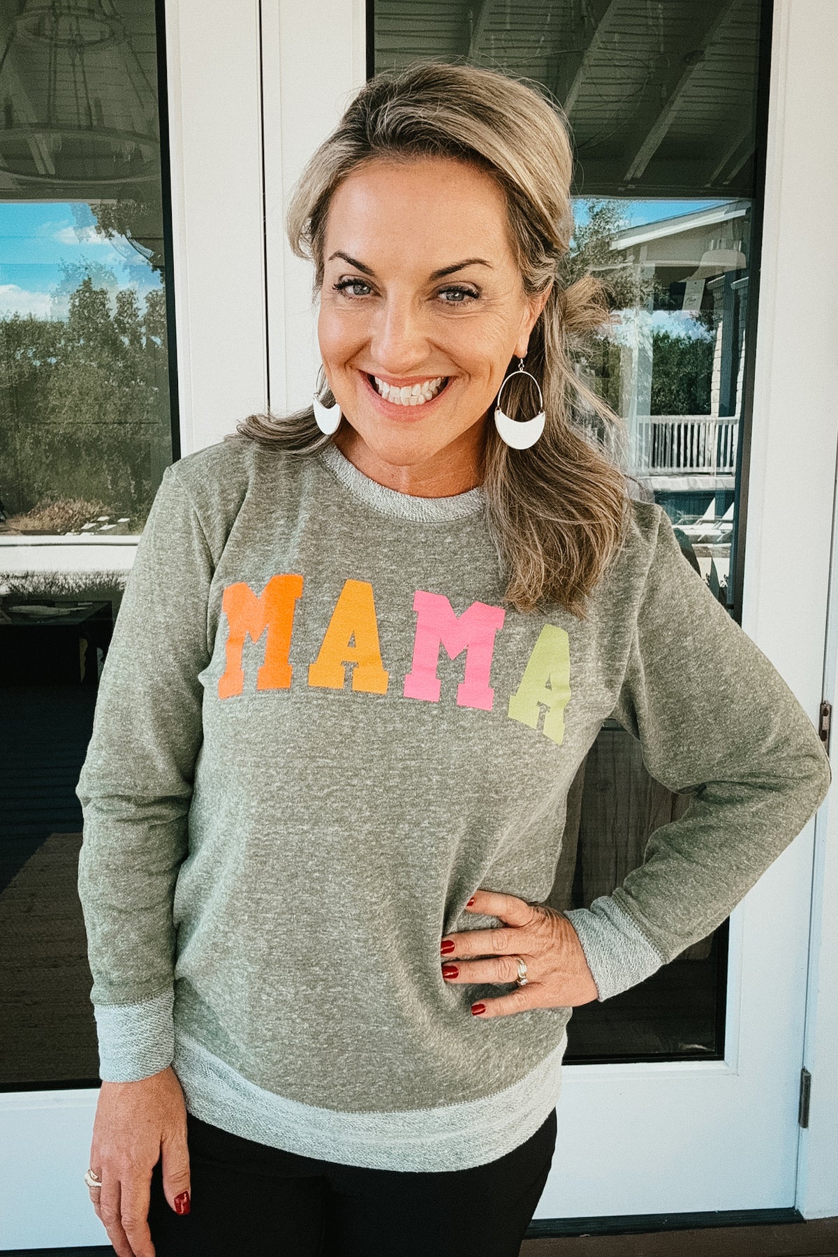 Mama French Terry Pullover