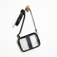 Black Clear Rita Camera Bag