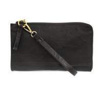 Karina Convertible Wristlet and Wallet in Black