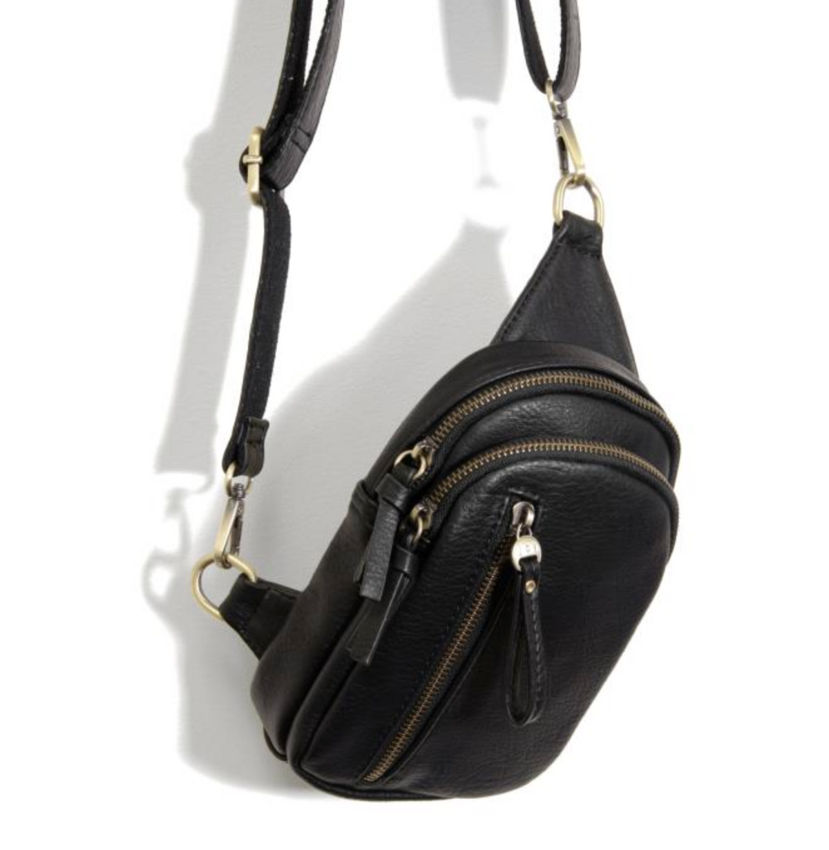 Skyler Sling Bag in Black