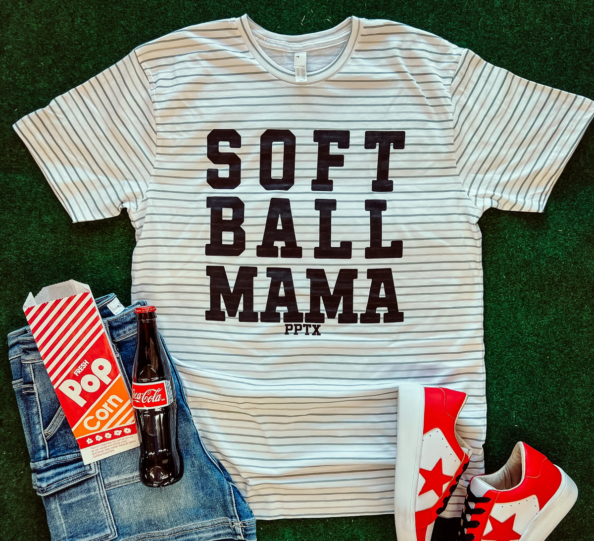 Blow Out: Softball Mama Graphic Tee