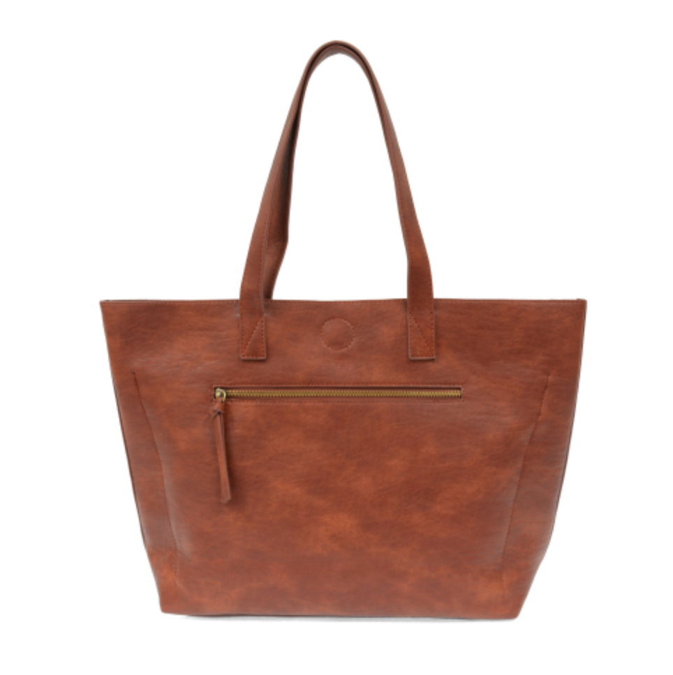 Jess Oversized Carryall Tote in Cinnamon