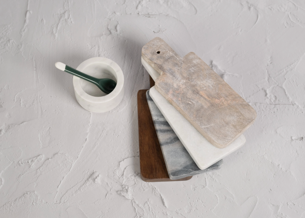 Marble & Wood Mini Board Set