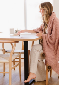 Luxury Chenille Pom Blanket